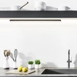 Rabalux BAREG bútormegvilágító műanyag, fekete, fehér, LED, 16W, 3000-4000K, 1400Lm - 78015