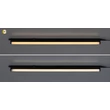 Rabalux BAREG bútormegvilágító műanyag, fekete, fehér, LED, 20W, 3000-4000K, 1750Lm - 78016