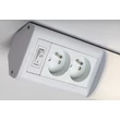 Rabalux BATH bútormegvilágító fém, műanyag, ezüst, fehér, LED, 15W, 4000K, 1300Lm - 78041