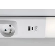 Rabalux BILAL bútormegvilágító fém, műanyag, ezüst, fehér, LED, 18W, 4000K, 1750Lm - 78042