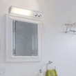 BATH2 pultmevilágító lámpa fém, műanyag, fehér, LED, 4000K, 10W, 940lm - 78064