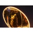 Rabalux BULB izzó fém, arany, E27, borostyán, 4W, 1800K, 320Lm - 79076