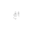 Redo TIMBER fali lámpa fém, fa, fekete, E27 - 01-1663