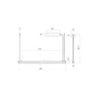 Redo CRISP függeszték fém, barna, LED, 41W, 2720lm, 2700K - 01-4520