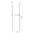 Redo TANGENT fali lámpa fém, fekete, LED, 9W, 860lm, 2700K-2850K-3000K - 01-4675