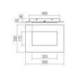 Redo TATAMI mennyezeti lámpa fém, akril, arany, fehér, LED, 36W, 2340lm, 3000K-4000K-6500K - 05-993
