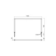 Redo BARRIER kültéri dekor lámpa fém, szürke, LED, 15W, 625lm, 3000K, IP65 - 90621