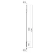 Redo TORCH kültéri leszurható dekor lámpa fém, zöld, LED, 1.5W, 78lm, 2700K, IP65 - 90864