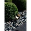 Searchlight Spike kültéri dekorációs lámpa fém, fekete, GU10, 7W, IP65 - 1010BK