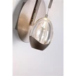Searchlight Seeds fali lámpa fém, üveg, barna, pezsgő, LED, 12W, 1105lm, 3000K - 11142-1LT
