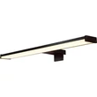 Searchlight KOS fürdőszobai fali lámpa fém, akril, fekete, fehér, LED, 12W, 3000K, 862 Lm, IP44 - 17004-60BK