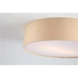 Searchlight Drum mennyezeti lámpa fém, szövet, fehér, pezsgő, E27, 60W - 23298-2CP