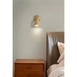 Searchlight Cone fali lámpa fém, arany, LED, 1.5W, 160lm, 3000K - 23340GO