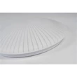 Searchlight Stripy mennyezeti lámpa fém, akril, fehér, LED, 16W, 1898lm, 2700K-3200K-4000K - 23381-30WH