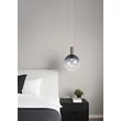 Searchlight Ombre függeszték fém, üveg, barna, füstszín, GU10, 50W - 24183-1SM