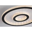 Searchlight Roundel mennyezeti lámpa fém, fekete, LED, 30W, 3948lm, 3000K - 25688-35BK