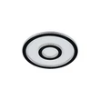 Searchlight Roundel mennyezeti lámpa fém, fekete, LED, 30W, 3948lm, 3000K - 25688-35BK