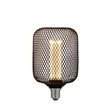 Searchlight WIRE izzó fém, fekete, E27, 4.5W, 2700K, 320 Lm - 26002BK
