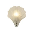 Searchlight SHELL fürdőszobai fali lámpa fém, üveg, ezüst, fehér, G9 - 28980SS