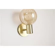 Searchlight Luminsphere fali lámpa fém, üveg, sárgaréz, pezsgő, G9, 7W, IP44 - 30506GO
