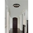Searchlight Stellaris mennyezeti lámpa fém, akril, fekete, fehér, LED, 16W, 1926lm, 3000K - 31283-36BK