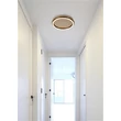 Searchlight Stellaris mennyezeti lámpa fém, akril, barna, fehér, LED, 16W, 1990lm, 3000K - 31283-36LT
