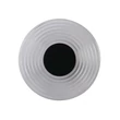 Searchlight Cleo fali lámpa fém, üveg, fekete, áttetsző, LED, 9.4W, 862lm, 3000K - 32210CL