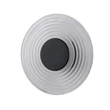 Searchlight Cleo fali lámpa fém, üveg, fekete, áttetsző, LED, 9.4W, 862lm, 3000K - 32210CL