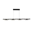 Searchlight SPACE függeszték fém, akril, fekete, fehér, LED, 35W, 3000K, 1497 Lm - 32804-4BK