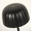 Searchlight Ezra asztali lámpa fém, fekete, LED, 2.5W, 150lm, 3000K, IP54 - 33610BK