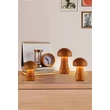 Searchlight Mushroom asztali lámpa fa, barna, LED, 1.1W, 13lm, 3000K - 34125NA