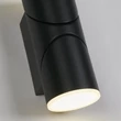Searchlight SOHO kültéri fali lámpa fém, akril, fekete, LED, 12W, 3000K, 625 Lm, IP65 - 36180BK