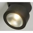 Searchlight Manhattan kültéri fali lámpa fém, üveg, fekete, áttetsző, LED, 12W, 1158lm, 3000K, IP54 - 39330BK