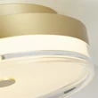 Searchlight CYPRUS mennyezet lámpa fém, akril, arany, fehér, LED, 21W, 3000K, 1254 Lm - 42651-30GO