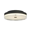 Searchlight CYPRUS mennyezet lámpa fém, akril, fekete, fehér, LED, 29W, 3000K, 1234 Lm - 42651-40BK
