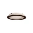 Searchlight Ringo mennyezeti lámpa fém, fehér, fekete, LED, 25W, 3238lm, 3000K-4500K-6500K - 44712BK