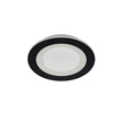 Searchlight Ringo mennyezeti lámpa fém, fehér, fekete, LED, 40W, 5263lm, 3000K-4500K-6500K - 44713BK