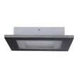 Searchlight Squary mennyezeti lámpa fém, fehér, fekete, LED, 40W, 5277lm, 3000K-4500K-6500K - 44715BK