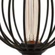 Searchlight Lamps  LED izzó fém, fekete, E27, 4.5W, 320lm, 4000K - 46004BK