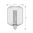 Searchlight Lamps  LED izzó fém, fekete, E27, 4.5W, 320lm ,4000K - 46005BK