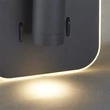 Searchlight Sonny fali lámpa fém, fekete, LED, 9W, 857lm, 3000K - 49320BK