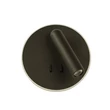 Searchlight Cher fali lámpa fém, fekete, LED, 8W, 770lm, 3000K - 49323BK