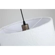 Searchlight Chelsea függeszték fém, szövet, fekete, fehér, E27, 60W - 50503LT