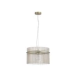 Searchlight Swizzle függeszték fém, üveg, arany, pezsgő, E27, 60W - 55621CP