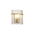 Searchlight Swizzle fali lámpa fém, üveg, arany, pezsgő, E27, 60W - 55625CP