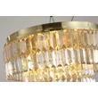 Searchlight Empire mennyezeti lámpa fém, üveg, sárgaréz, pezsgő, E14, 60W - 61321-6SB