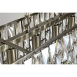 Searchlight Bijou függeszték fém, üveg, sárgaréz, pezsgő, E14, 40W - 65818-8AB