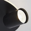 Searchlight San Diego szpotlámpa fém, fekete, GU10, 10W - 77230-3BK