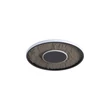 Searchlight Lumadisc mennyezeti lámpa fém, fekete, LED, 20W, 3400lm, 3000K - 80880-46BK