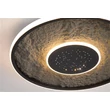 Searchlight Lumadisc mennyezeti lámpa fém, fekete, LED, 20W, 3400lm, 3000K - 80880-46BK